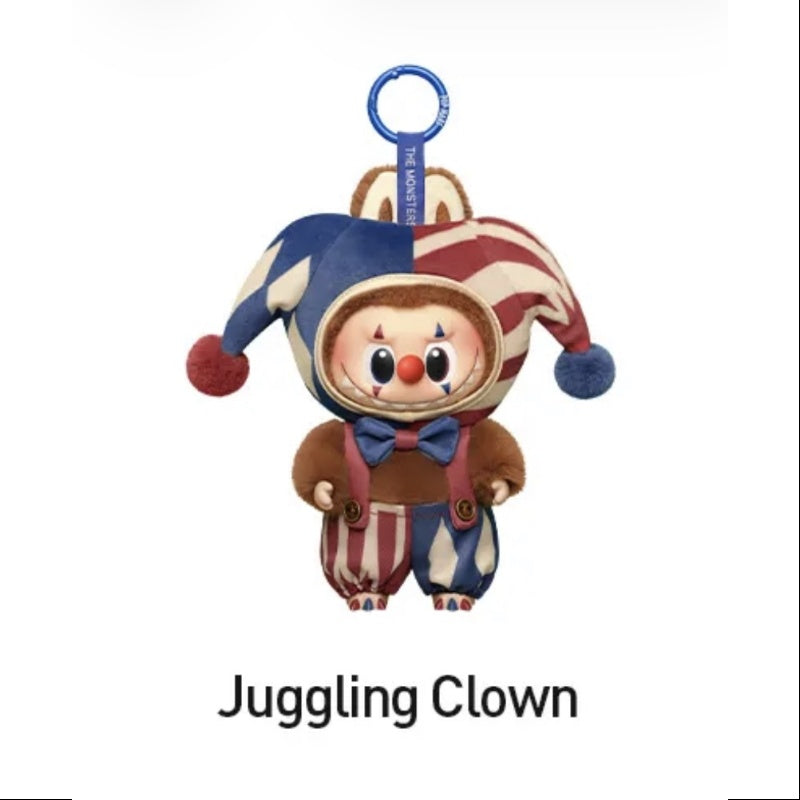 Labubu Pop Mart Why So Serious Vinyl Plush Pendant Series Juggling Clown