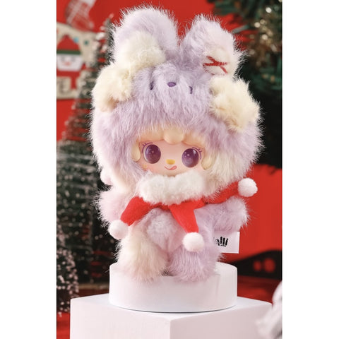 Yooki Jingle Bells Plush Pendant Series: Wishing Rabbit (Confirmed Style) | TOYSEZ Data