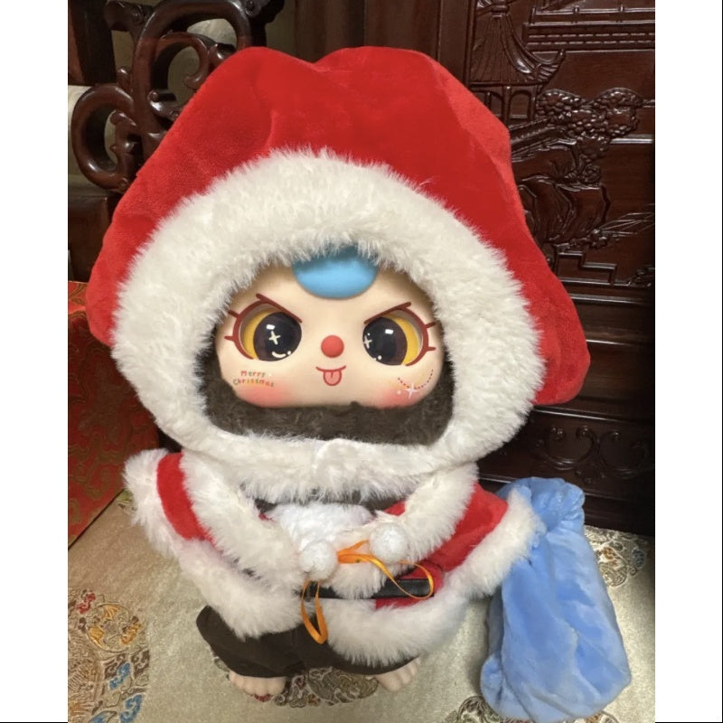 Baby Three 400% Merry Christmas Plush Doll Series Santa Claus