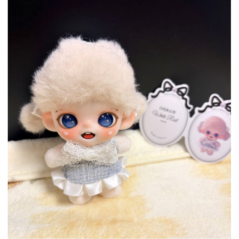 Baby Zoraa Tweed Étude Plush Pendant Blind Box Series: White Rest (Confirmed Style)