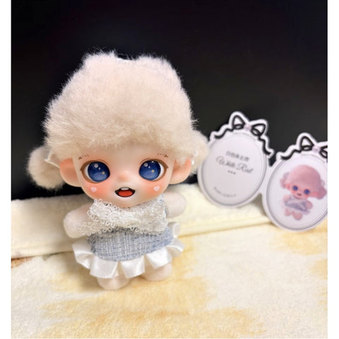 Baby Zoraa Tweed Étude Plush Pendant Blind Box Series: White Rest (Confirmed Style)