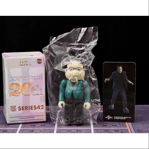 Bearbrick Series 42 HORROR Frankenstein Monsters 100%