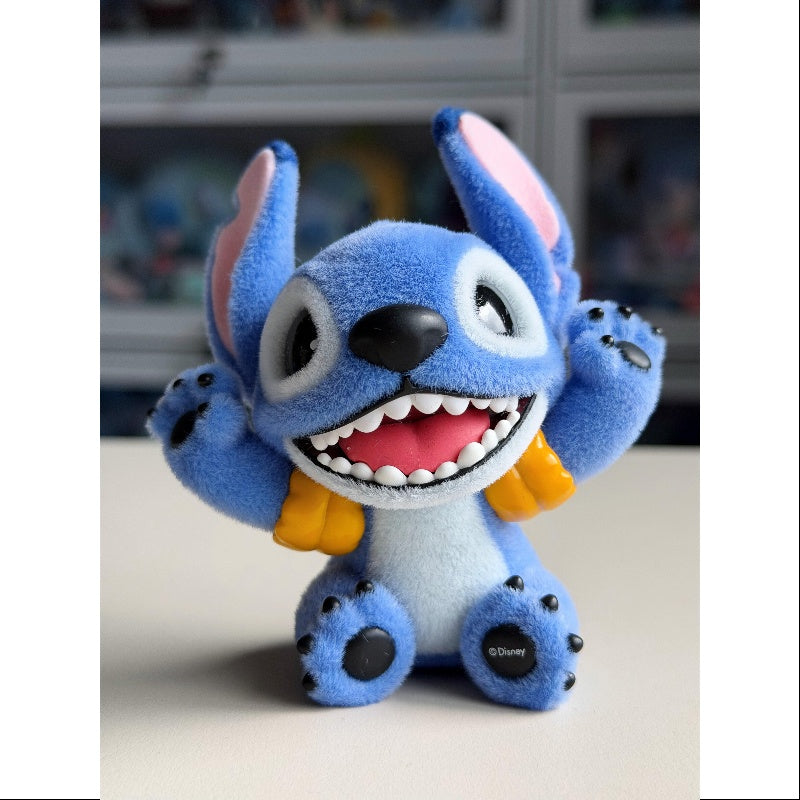 Disney Stitch Fluffy Adventure Series Preparing to Swim