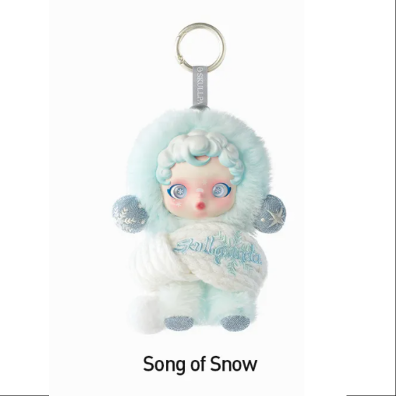 Skullpanda Winter Symphony Series Plush Pendant Song of Snow(Pre Sale)