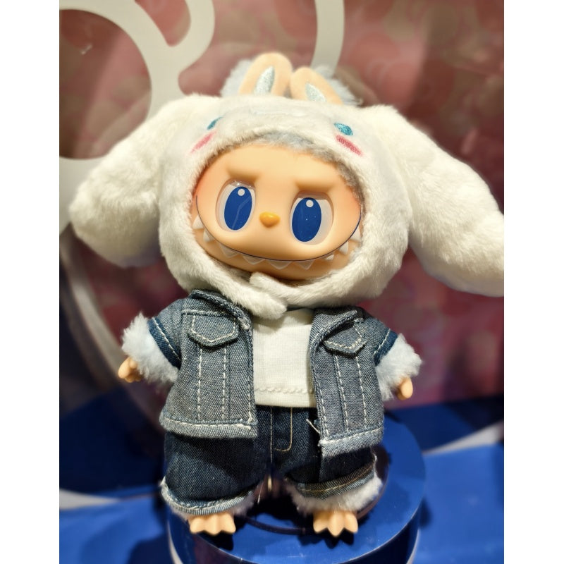 Labubu The Monsters Hello Kitty and Friends Vinyl Plush Pendant Blind Box Series: Cinnamoroll (Confirmed Style)