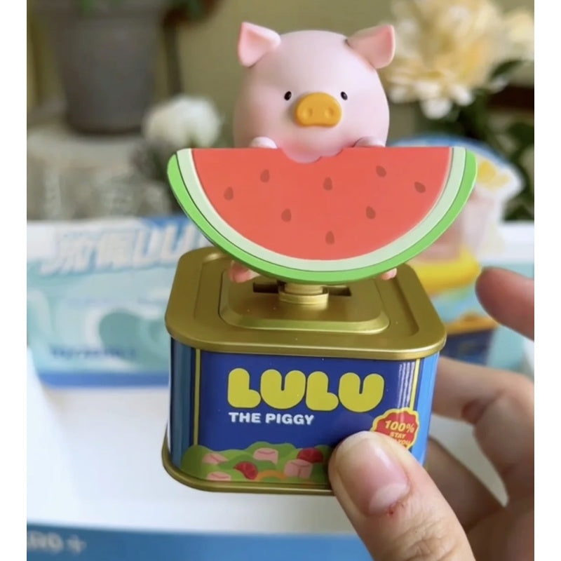 LuLu the Piggy Holiday Solar Motion Blind Box Series: Watermelon Time (Confirmed Style)