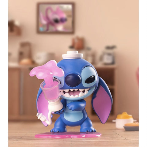 Disney Stitch on a Date Series Making Dessert