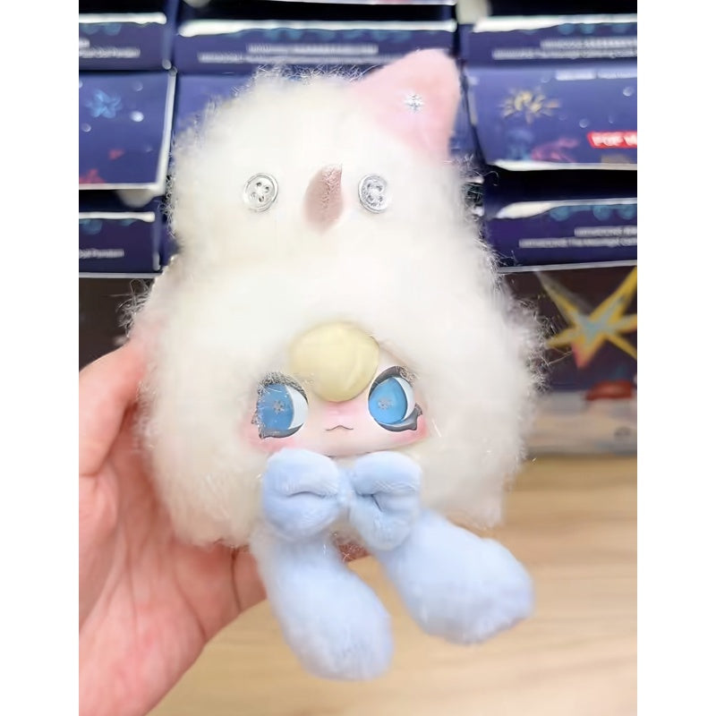 1001MOONS The Moonlight Gathering Guide Plush Doll Pendant Blind Box Series: My First Snowman (Confirmed Style)