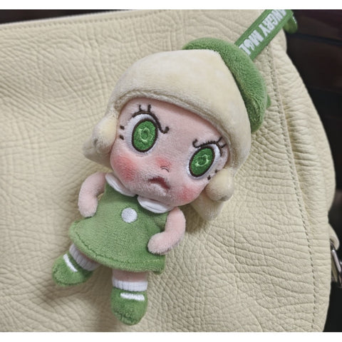 Angry Molly Angry Energy Plush Pendant Blind Box Series: Green Fire (Confirmed Style)