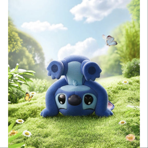Disney Stitch Little Emotions Series Doing a Handstand