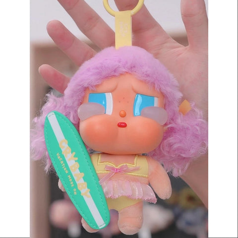 Crybaby Vacation Mode On Vinyl Plush Pendant Series Whole Set Opened