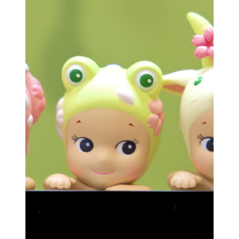 Sonny Angel HIPPERS Cherry Blossom Blind Box Series: Frog (Confirmed Style)