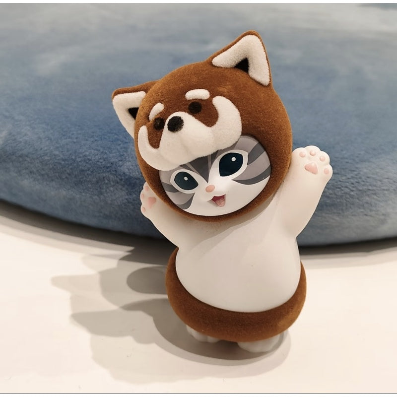 Mofusand Fluffy Party Blind Box Series: Soft Little Bear (Confirmed Style)