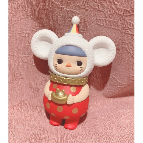 PUCKY New Year Mouse Babies Series Gold Little Mouse