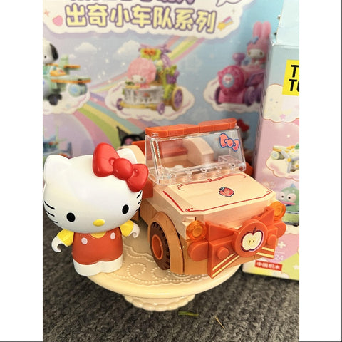 Hello Kitty Sanrio Characters Surprising Fleet Building Blocks Series Hello Kitty