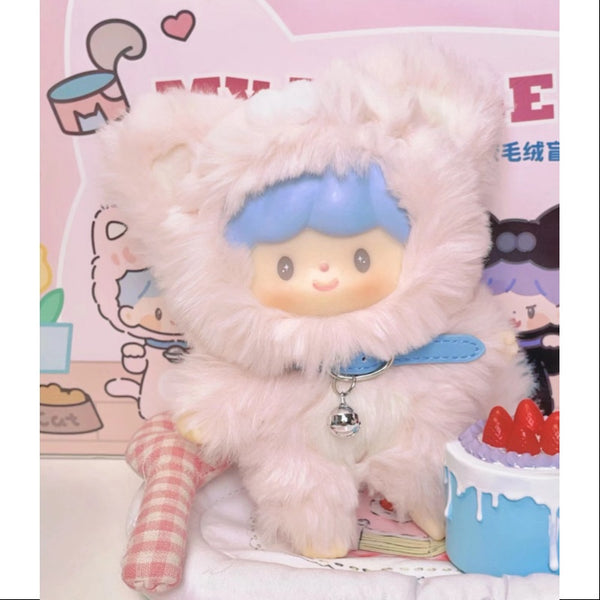 zZoton My little cat Series Vinyl Plush Doll Sweet Pink