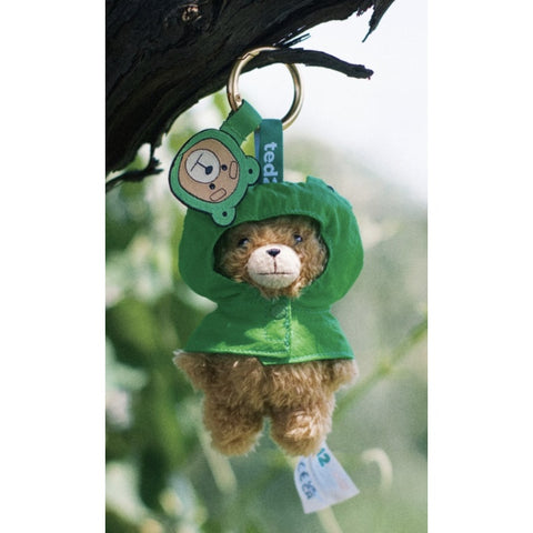 Ted2 2.0 Baby Ted Action Plush Pendant Blind Box Series: Frog Ted (Confirmed Style)