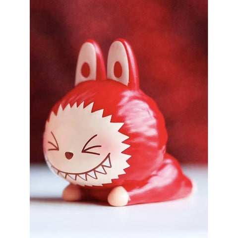 Labubu Pop Bean New Years Lying Down Series: Labubu (Confirmed Style) | TOYSEZ Data