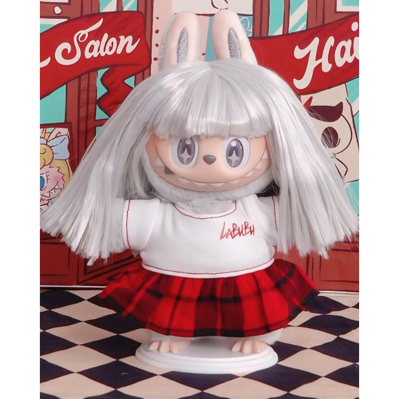 Labubu The Monsters Hair Salon Vinyl Plush Pendant Blind Box Series: Born Rebel (Confirmed Style)