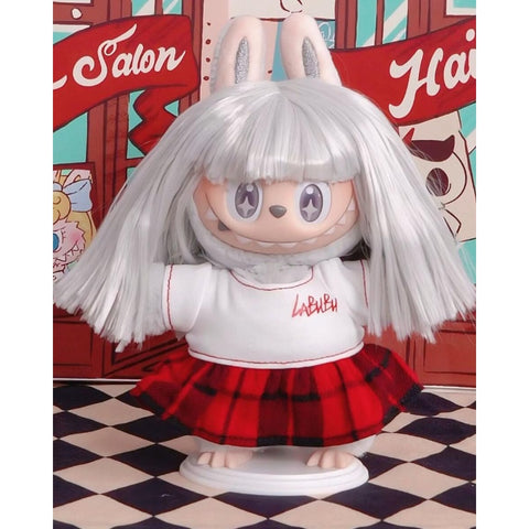 Labubu The Monsters Hair Salon Vinyl Plush Pendant Blind Box Series: Born Rebel (Confirmed Style)