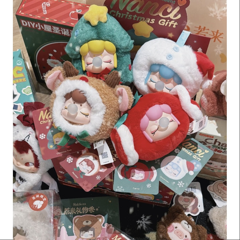Nanci Christmas Gift Plush Pendant Series Whole Set Opened