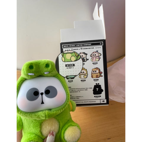Mr.PA Animal Limited Company Plush Pendant Blind Box Series: Capable Crocodile (Confirmed Style)