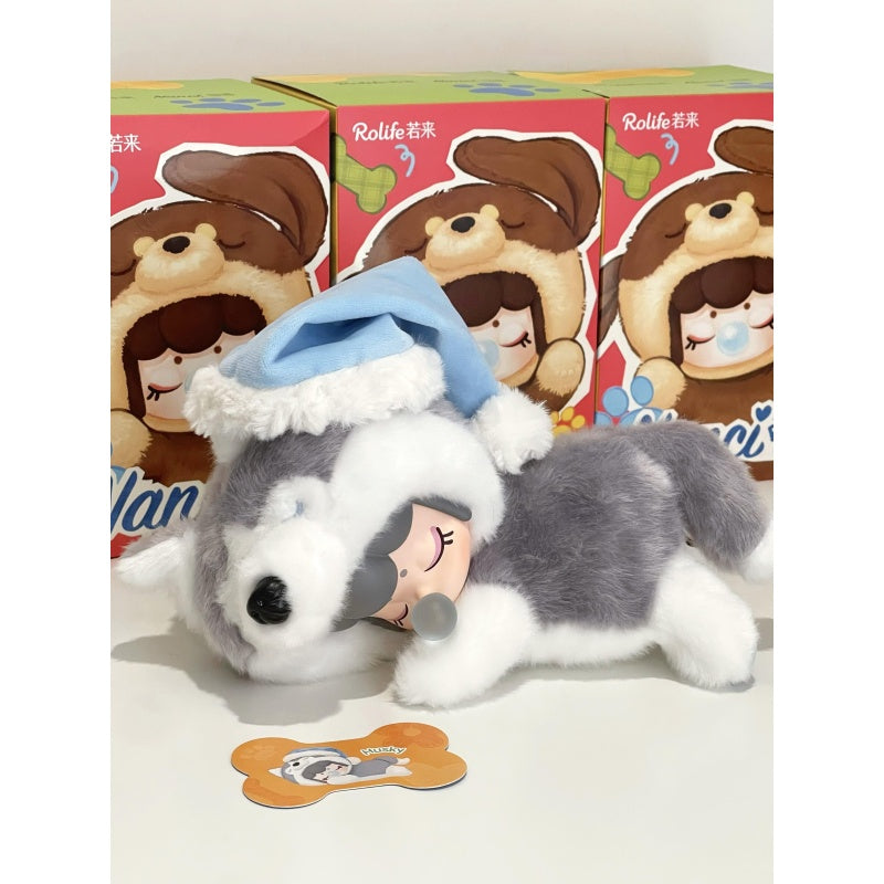 Nanci Puppy Club Vinyl Plush Blind Box Series: Husky (Confirmed Style)