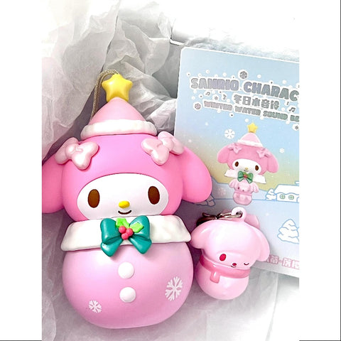 My Melody Sanrio Characters Winter Water Sound Bell Series My Melody