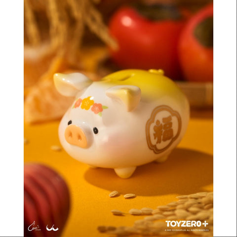 LuLu the Piggy Lucky Fortune Piggy Series Whole Set Opened
