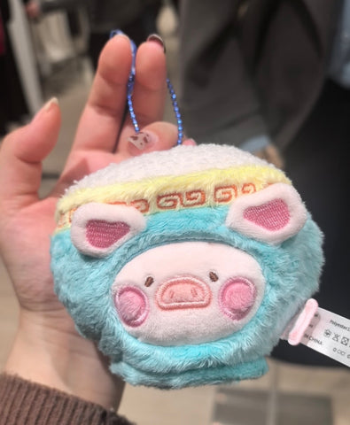 LuLu the Piggy Dim Sum House Food Hunter Plush Keychain Blind Box Series: No Rice No Life (Confirmed Style)