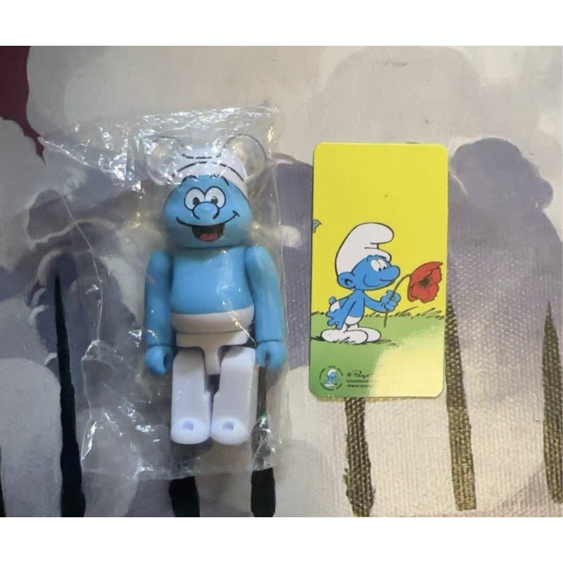 Bearbrick Series 49: CUTE Smurfs 100% (Confirmed Style)