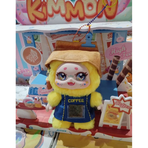 Kimmon Let's Cafe Plush Pendant Series: Roasted Coffee Bean (Confirmed Style) | TOYSEZ Data