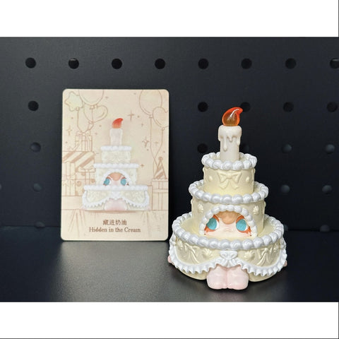 1001MOONS Where's the Elephant Slide Series Hidden in the Cream