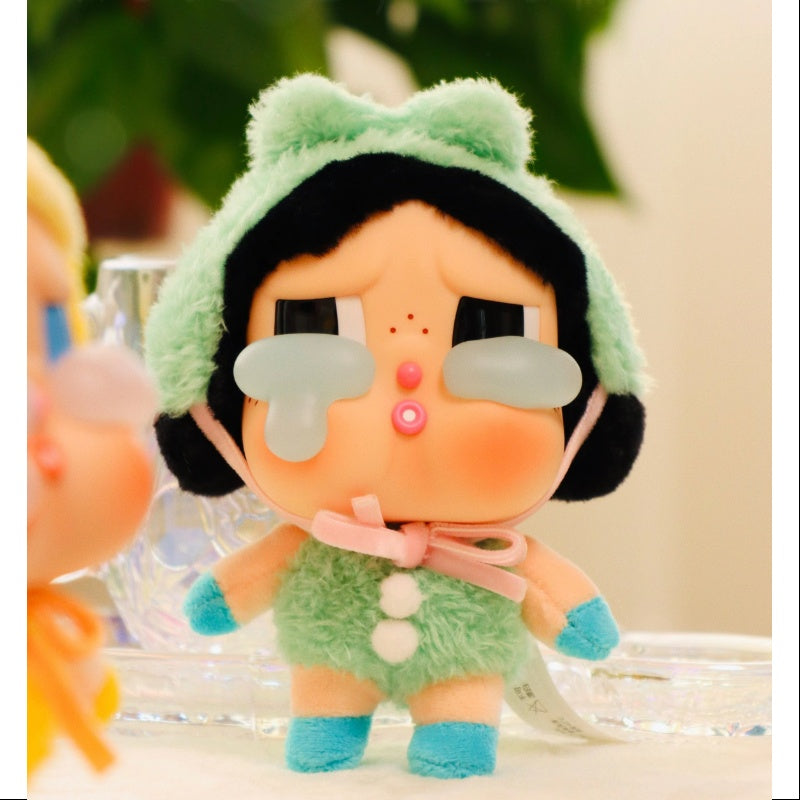 Crybaby Crying Again Series Vinyl Face Plush What A Frog