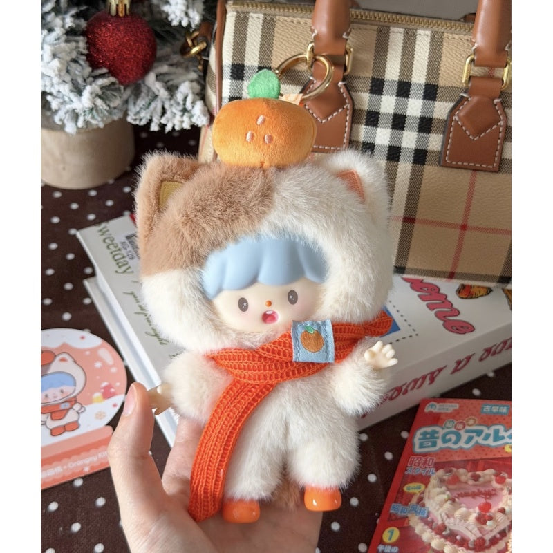 zZoton Winter's Small Joys Vinyl Plush Pendant Blind Box Series: Orangey Kitty (Confirmed Style)