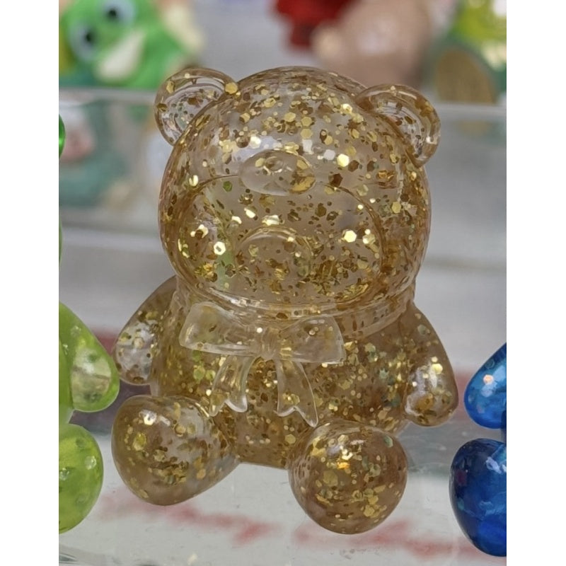LuLu the Piggy Teddy Mini Season 1 Blind Bag Series: Rainbow Crystal Yellow (R 1/20) (Confirmed Style)