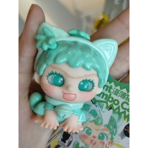 WAKUKU Playing With Cats & Dogs Series: Mint Mambo Cat (Confirmed Style) | TOYSEZ Data