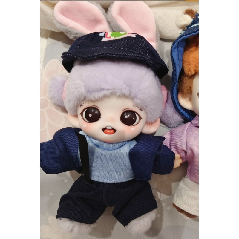 Baby Zoraa × Zootopia 2 Mysterious Journey Plush Pendant Blind Box Series: Casual Judy (Confirmed Style)