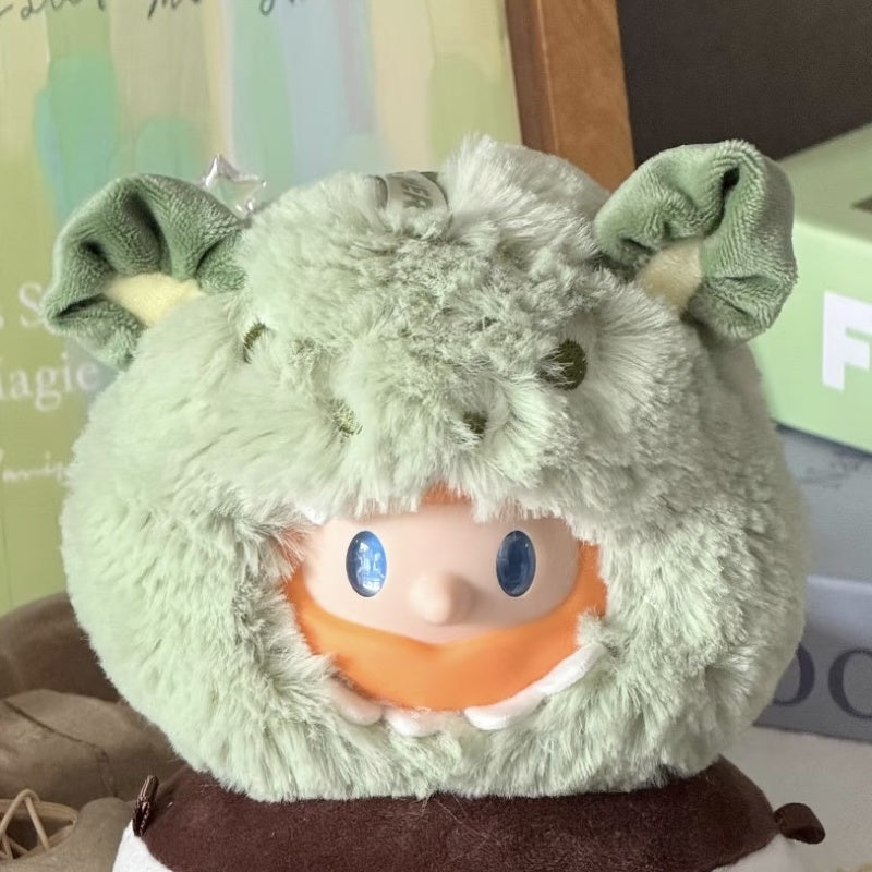FARMER BOB Mini Dragon Mirage Vinyl Push Blind Box Series: Mini Verdant Echo Bob (Confirmed Style)