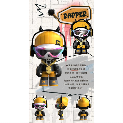 MR.BONE Junior 2.0 Zombies Block Series