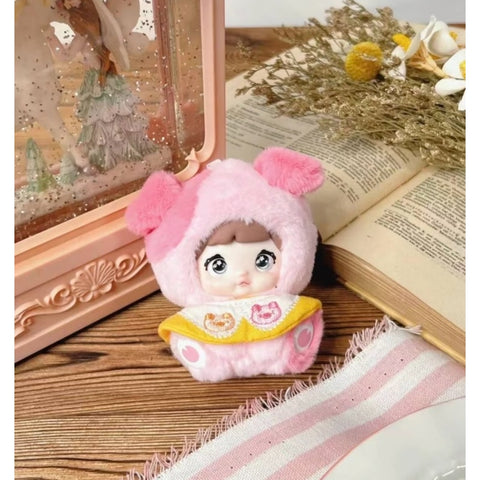 Nommi Mibao Fairy Tale Town Plush Dolls Blind Box Series: Three Little Pigs (Confirmed Style)