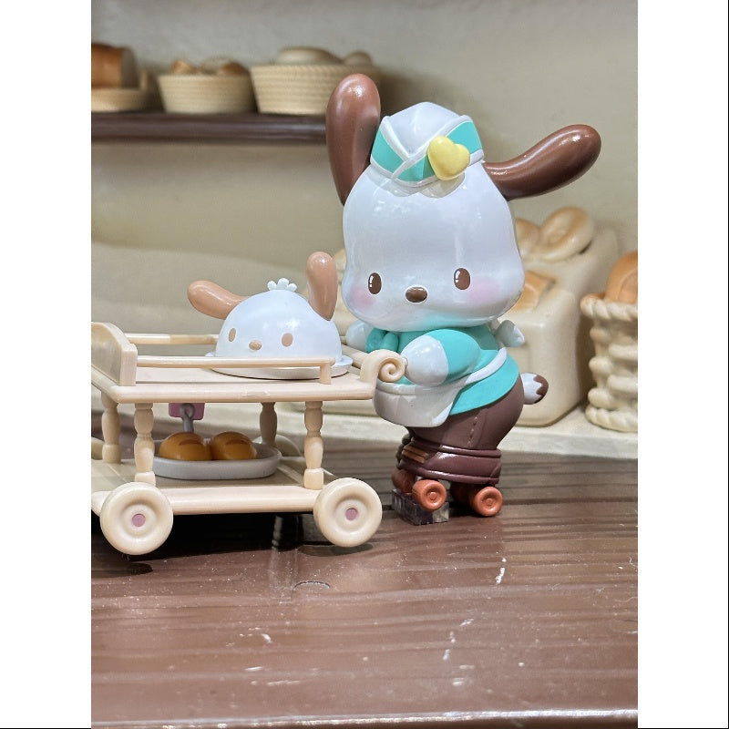 Pochacco Sanrio Characters Roller Skating Restaurant Series Pochacco