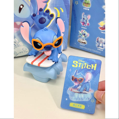 Disney Stitch Clockwork Series Sea surfing