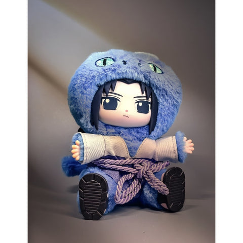 Naruto Shippuden Cute Beast Sitting Party Plush Doll Blind Box Series: Whole Set (Opened Box)
