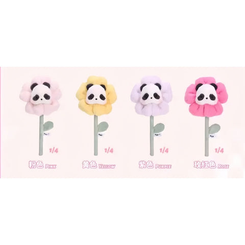 Panda Roll Plush Flower World Complete Set