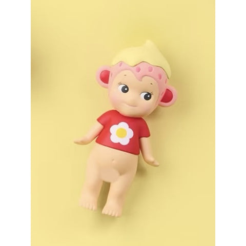 Sonny Angel Strawberry Love Blind Box Series: Monkey (Confirmed Style)