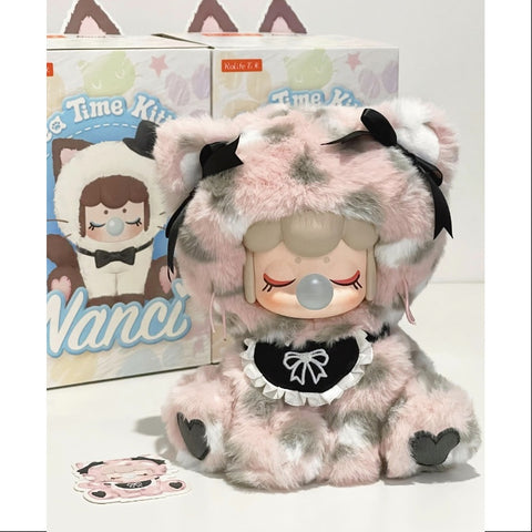 Nanci Tea Time Kitties Vinyl Plush Series Whole Set Opened