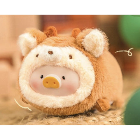 LuLu the Piggy Animal Party Series 2 Stick Together Plush Blind Box Series: Sika Deer (Confirmed Style)