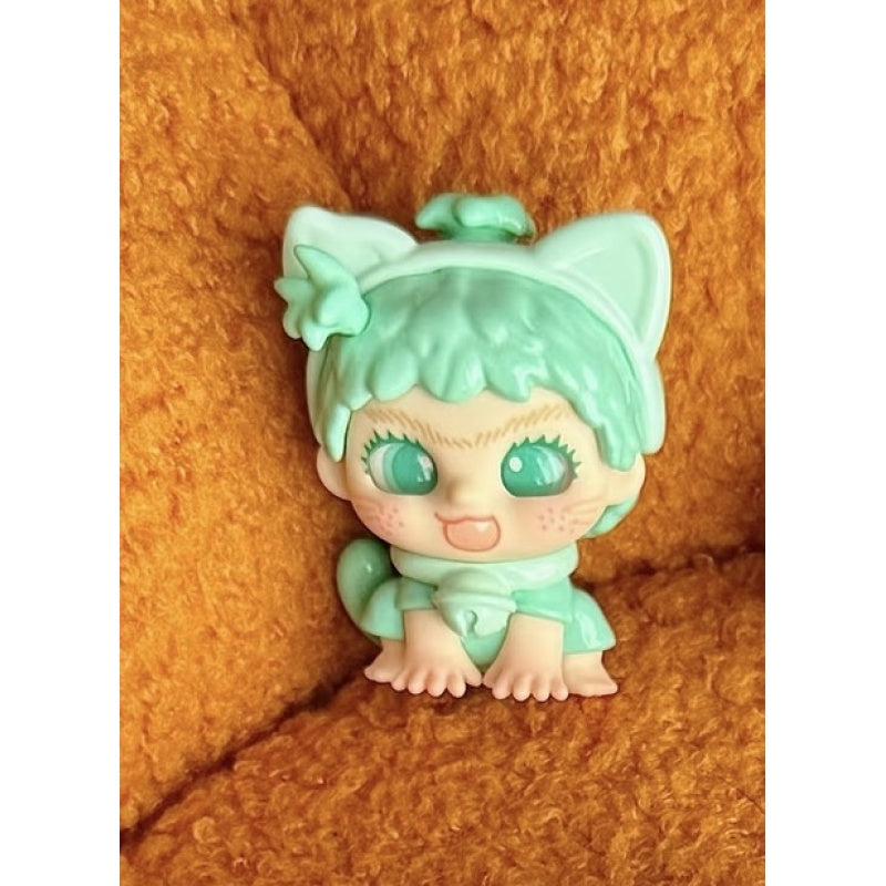 WAKUKU Playing With Cats & Dogs Series: Mint Mambo Cat (Confirmed Style) | TOYSEZ Data