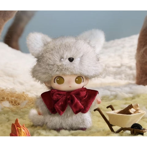 DIMOO The Secret Theatre Club Plush Doll Pendant Blind Box Series: Granny Wolf (Confirmed Style)